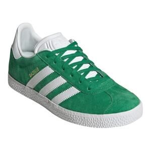 Adidas Big Kids' Originals Gazelle Casual Shoes in Green/Green Suede | NEW/NIB